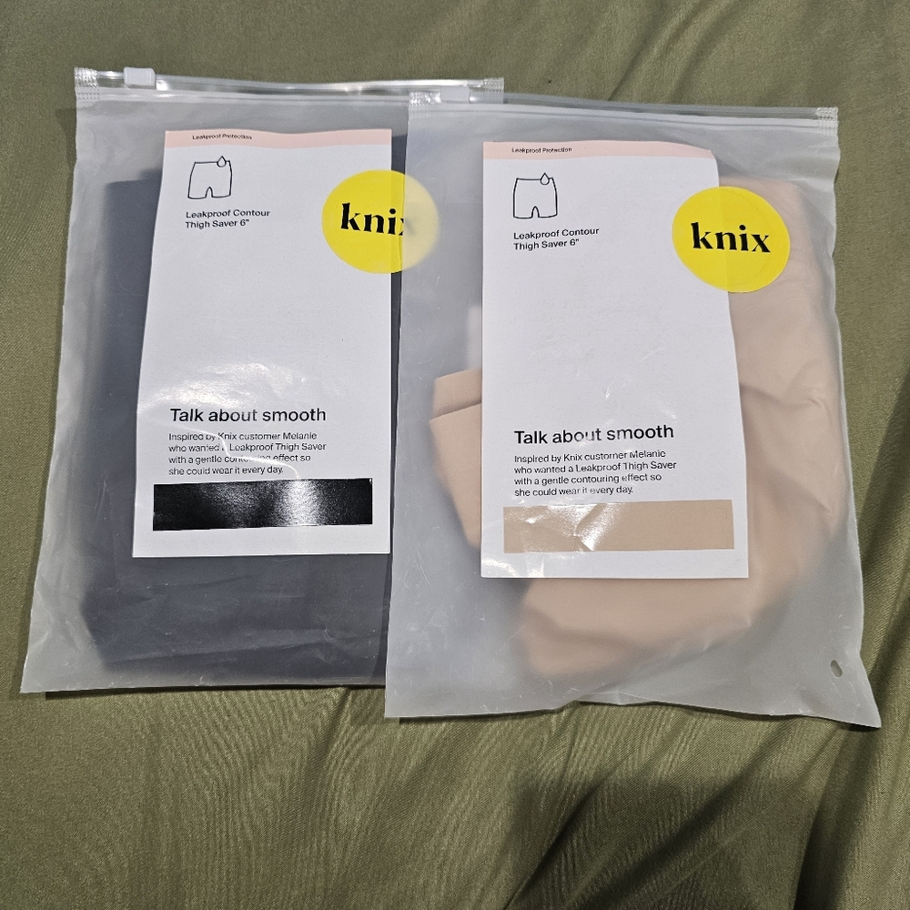 2 pack - Knix Thigh Saver Shorts 6”